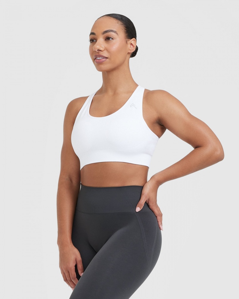 Oner Active κλασικα Seamless 2.0 Bralette Sports Bras ασπρα | UFE239678