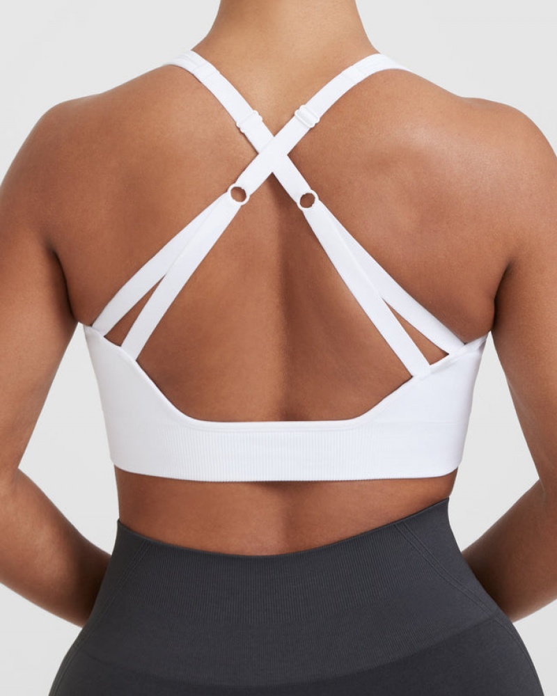 Oner Active κλασικα Seamless 2.0 Bralette Sports Bras ασπρα | UFE239678