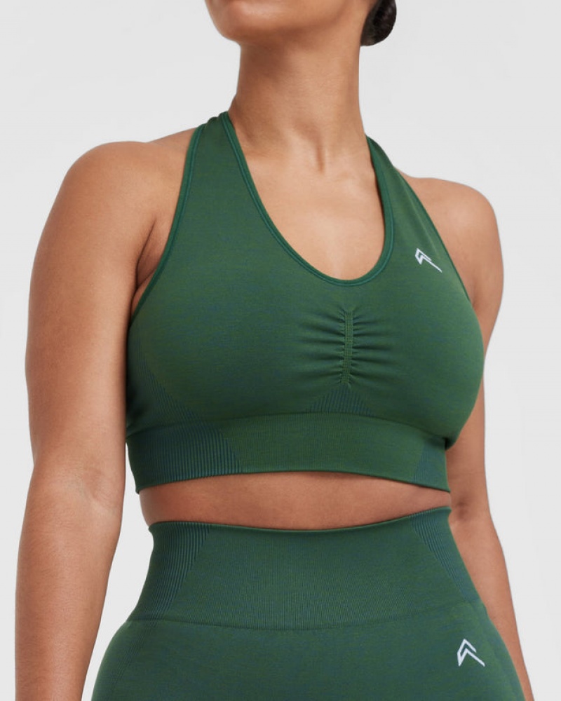 Oner Active κλασικα Seamless 2.0 V-Neck Bralette Sports Bras πρασινο | IBS243170